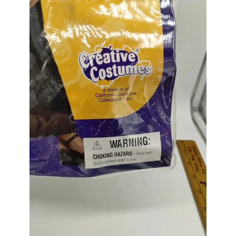 Creative Customes Dark Angel Child Size Large 10/12 New Open Package Halloween